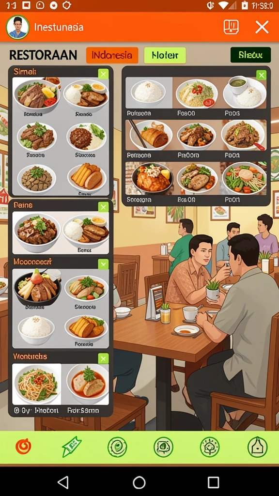 gojekvip - Fitur pemesanan makanan dengan beragam pilihan restoran.