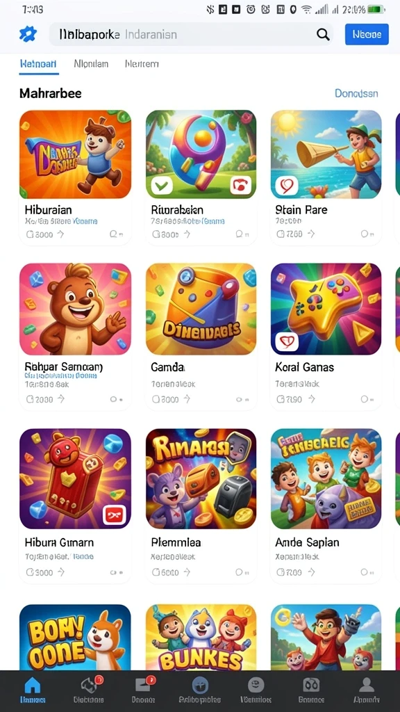 interwin - Mode permainan yang beragam dan penuh tantangan.