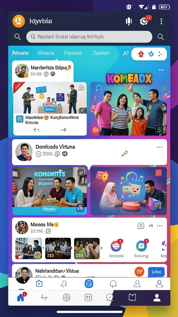 vantaidn - Tampilan antarmuka yang ramah pengguna dan menarik.